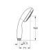 Ручний душ, 3 режими струменю Grohe New Tempesta Classic (28419002) 28419002 фото 2
