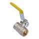 Кран кульовий Waterpro WP602-15FFL-Y - 1/2" FFL ГГВ YELLOW, ручка "важіль" жовта (WP2929) WP2929 фото 2