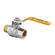 Кран кульовий Nolf NF.622 - 1/2" FM ГШВ YELLOW, ручка "важіль" жовта (NF2936) NF2936 фото 1