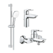 Набір змішувачів для ванни 3в1 Grohe BauLoop (UA123215M1) UA123215M1 фото 1